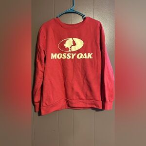 (6/$10) Mossy Oak Bold Red Pullover